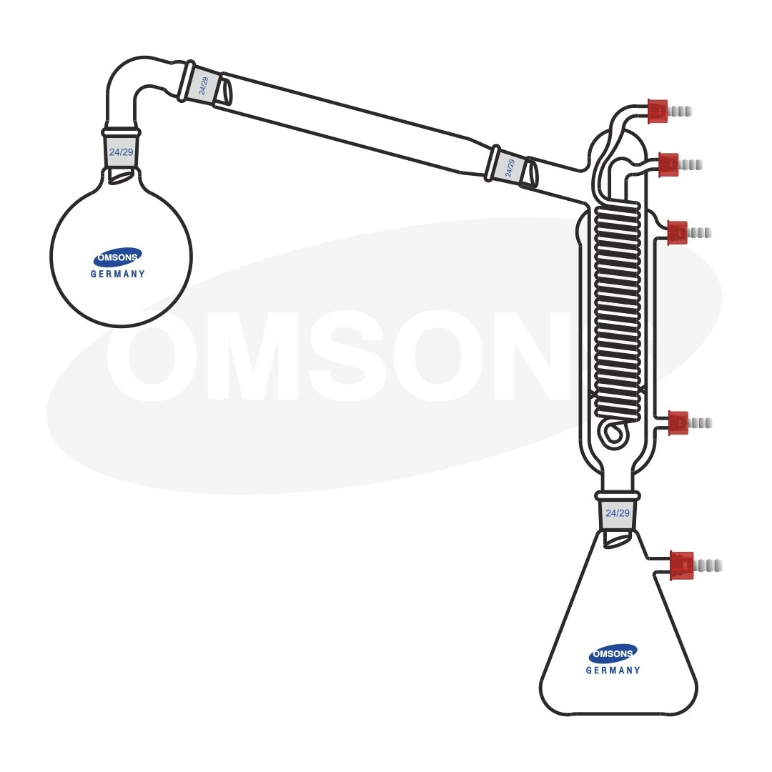  Solvent Recovery Assembly With Conical flask